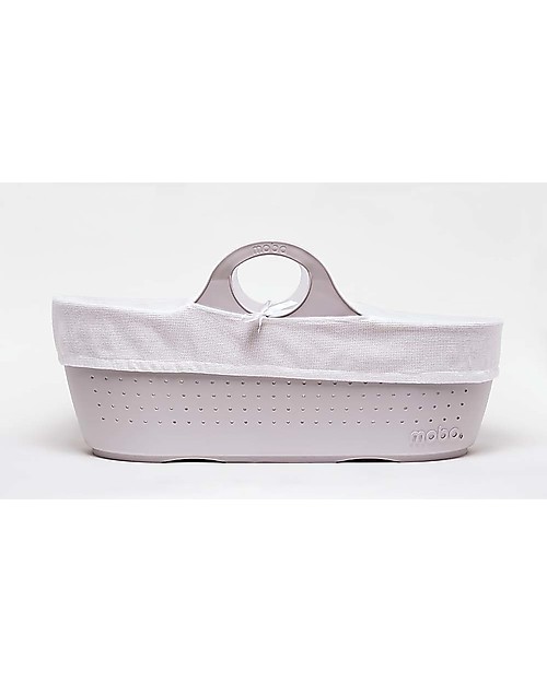 beige moses basket
